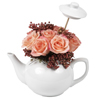 Teapot flowers